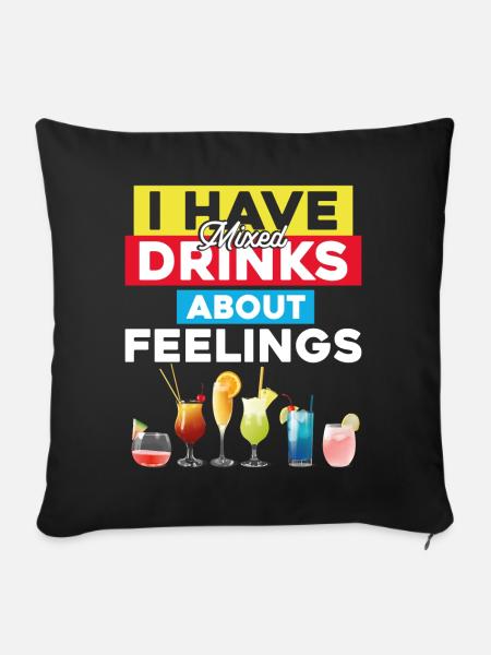 Bartender Mixologist I Have Mixed - Sofakissenbezug 45 x 45 cm - Schwarz