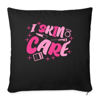 Serum Face Mask Sunscreen Skin Care - Sofa pillowcase 17,3'' x 17,3'' (45 x 45 cm) - black - Front