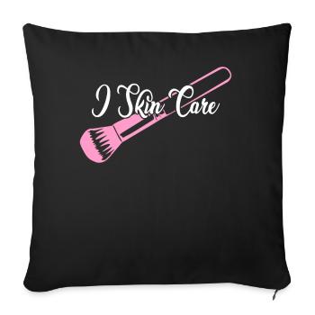 Serum Skin Care Face Mask Sunscreen - Sofa pillowcase 17,3'' x 17,3'' (45 x 45 cm) - black - Front
