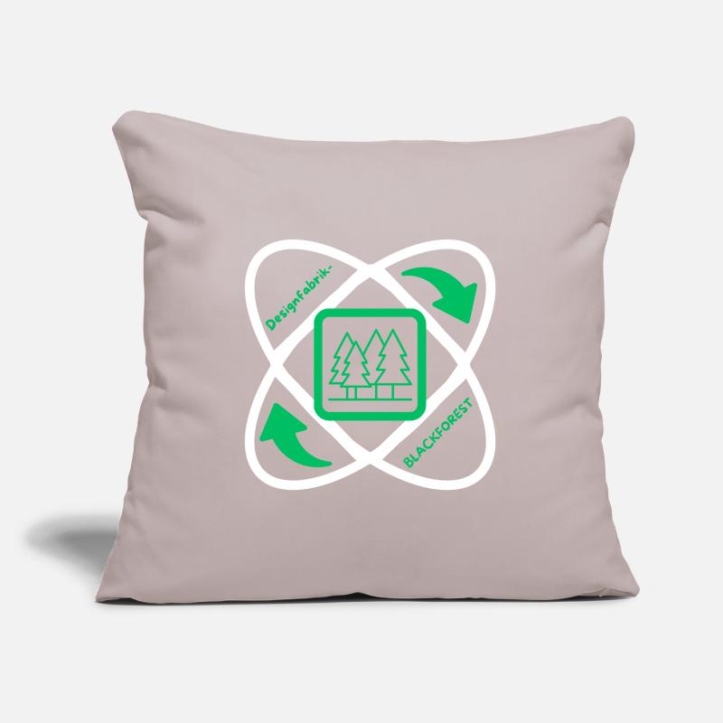 Usine de conception de logoBLACKFOREST Housse de coussin décorative 45 x 45 cm