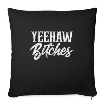 Country - Sofa pillowcase 17,3'' x 17,3'' (45 x 45 cm) - black - Front