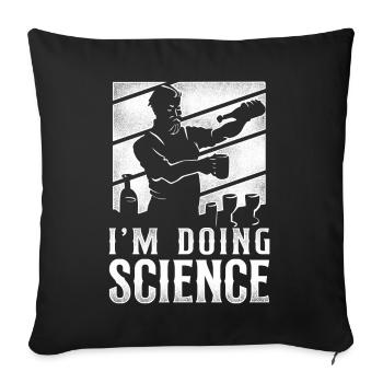 Bartender Mixologist I'm Doing - Sofakissenbezug 45 x 45 cm - Schwarz - Vorne