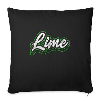 Téquila - Housse de coussin décorative 45 x 45 cm - noir - Devant
