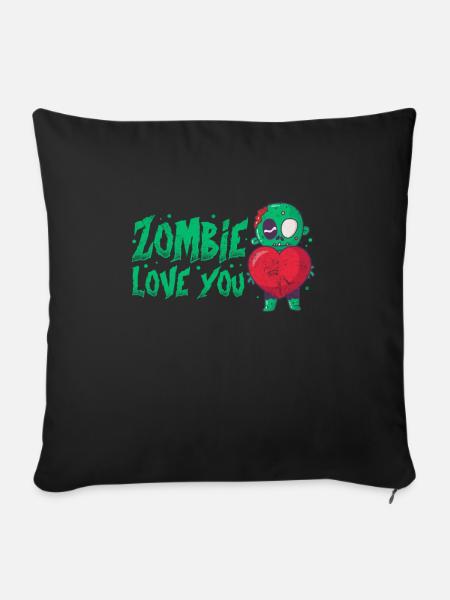 Zombie - Sofakissenbezug 45 x 45 cm - Schwarz