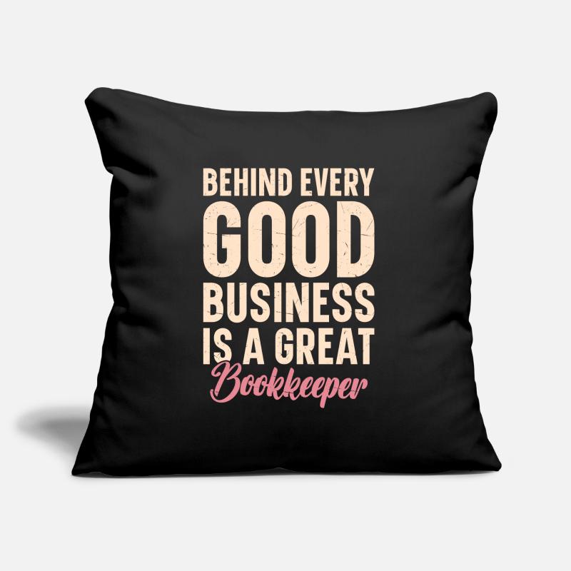 Comptabilité Comptable Financier Profession de comptable Housse de coussin décorative 45 x 45 cm