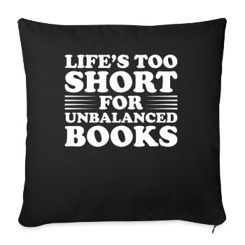 Accounting Financial Accountant Accountant Profession - Sofa pillowcase 17,3'' x 17,3'' (45 x 45 cm) - black - Front