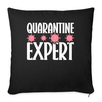 Epidemiology Scientist Epidemiologist Medicine - Sofa pillowcase 17,3'' x 17,3'' (45 x 45 cm) - black - Front
