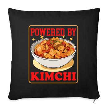 Kimchi Korean Food Dish Kimchi Gift - Sofa pillowcase 17,3'' x 17,3'' (45 x 45 cm) - black - Front