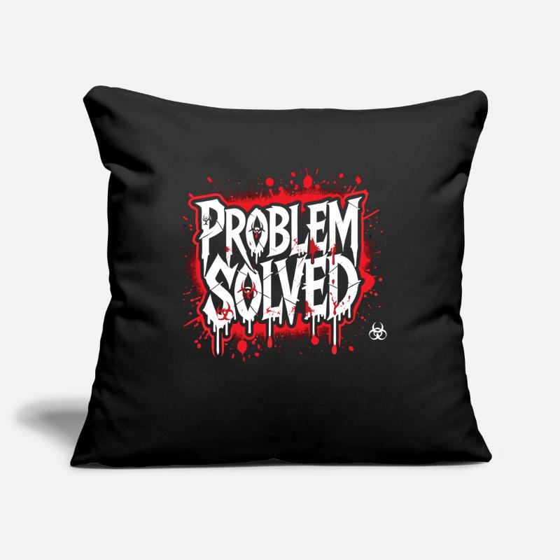 Shocking Solution - Problem Solved Sofa pillowcase 17,3'' x 17,3'' (45 x 45 cm)