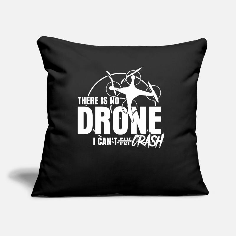 Drone Crash Quadcopter FPV Drones Sofa pillowcase 17,3'' x 17,3'' (45 x 45 cm)