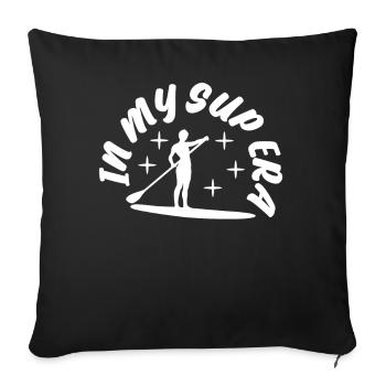 Stand up Paddling Boards SUP Board - Sofa pillowcase 17,3'' x 17,3'' (45 x 45 cm) - black - Front