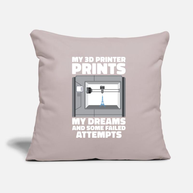 3D Printer Filament 3D Printing 3D Printing 3D Printer Sofa pillowcase 17,3'' x 17,3'' (45 x 45 cm)