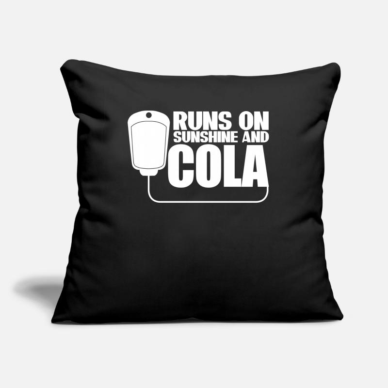 Cola Soft Drinks Lemonade Sofa pillowcase 17,3'' x 17,3'' (45 x 45 cm)