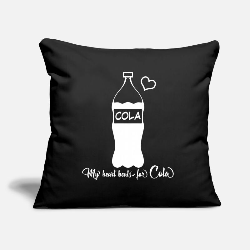 Cola Bottle Lemonade Soft Drinks Sofa pillowcase 17,3'' x 17,3'' (45 x 45 cm)
