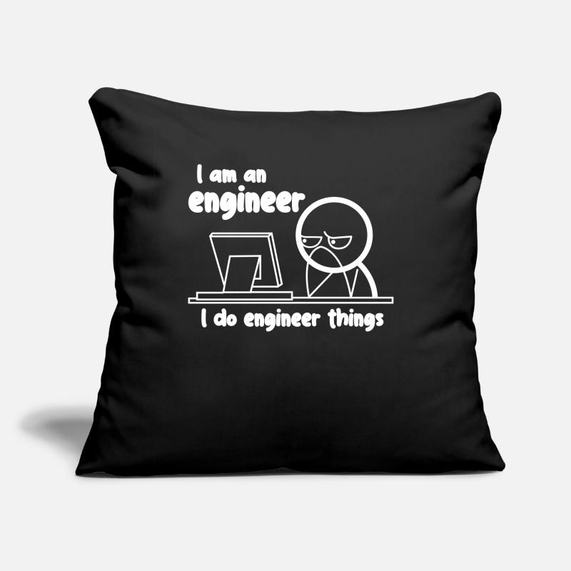 Engineer Engineering Engineers Sofa pillowcase 17,3'' x 17,3'' (45 x 45 cm)
