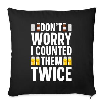 Pharmaceutical Assistant Pharmacy Technician - Sofa pillowcase 17,3'' x 17,3'' (45 x 45 cm) - black - Front
