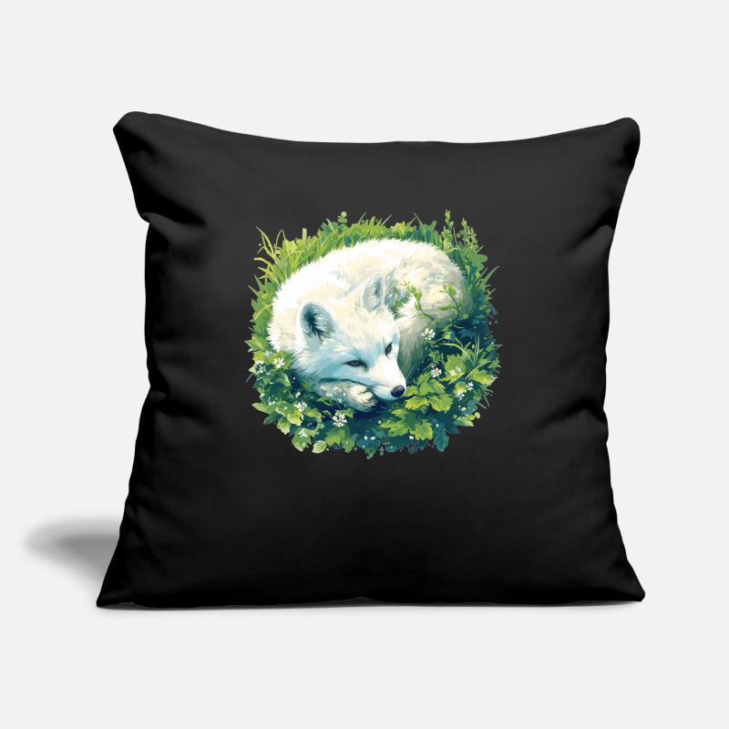Arctic Fox Polarfüchse Polarfuchs Sofakissenbezug 45 x 45 cm