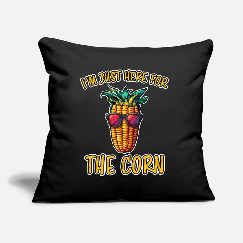 Corn on the cob saying corn funny corn on the cob gift Sofa pillowcase 17,3'' x 17,3'' (45 x 45 cm)