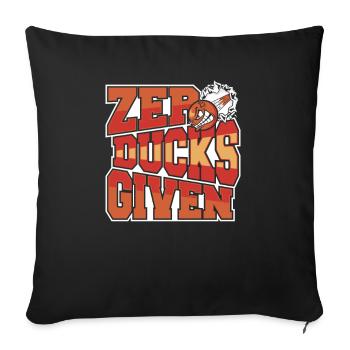 Zero Ducks Given Game Prisonball Teamplayer - Sofakissenbezug 45 x 45 cm - Schwarz - Vorne