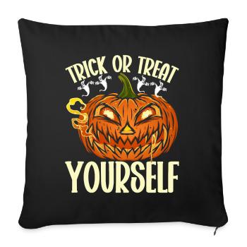 Halloween Costume - Sofa pillowcase 17,3'' x 17,3'' (45 x 45 cm) - black - Front