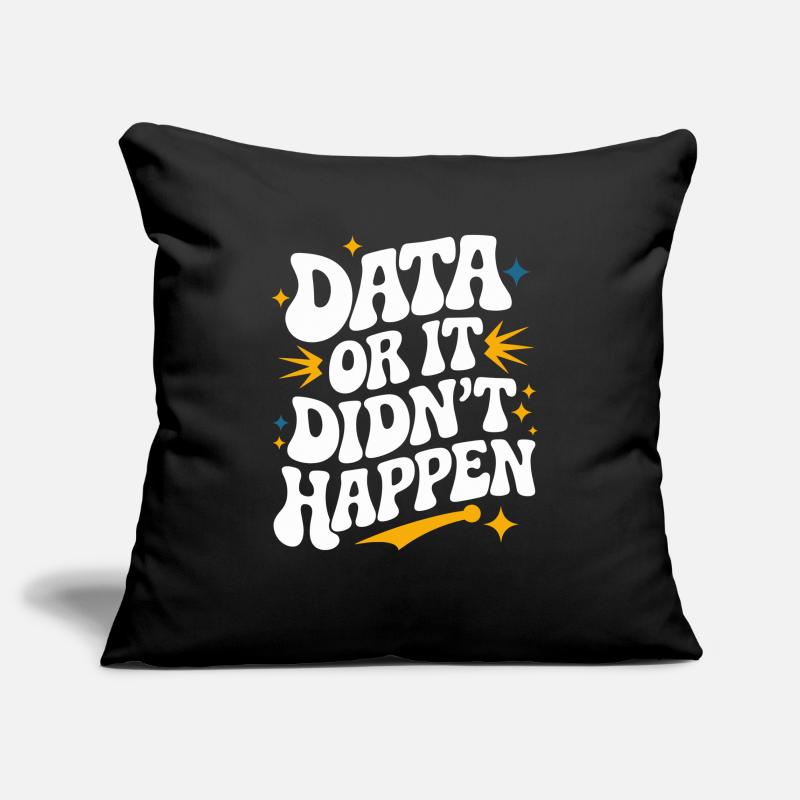 Data Analyst Data Scientist Data Engineer: Sofa pillowcase 17,3'' x 17,3'' (45 x 45 cm)