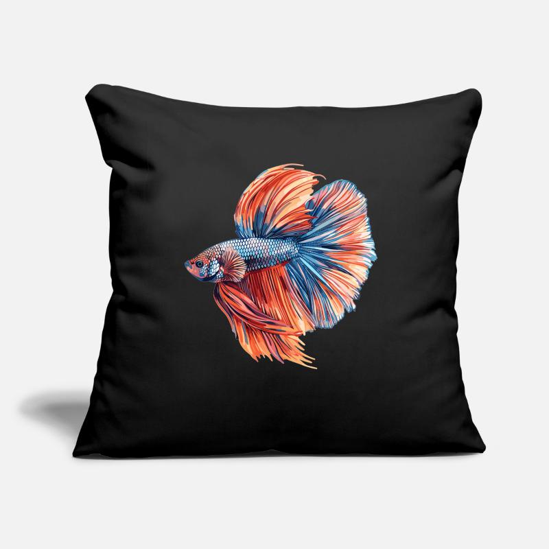 Bettas Betta Fish Betta Sofa pillowcase 17,3'' x 17,3'' (45 x 45 cm)