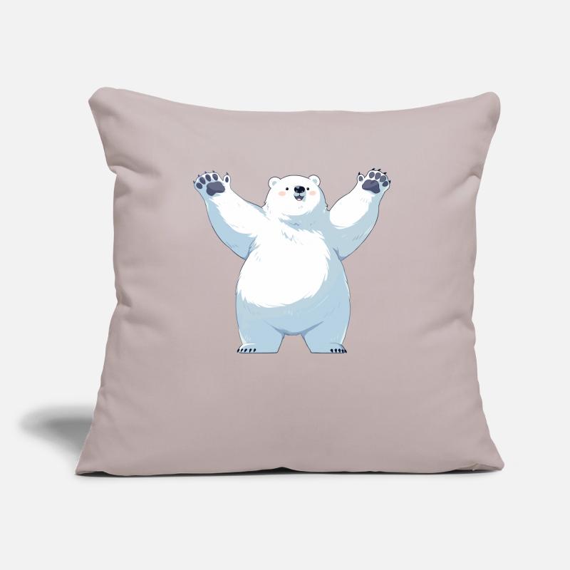 Polar Bear Eisbären Eisbär Sofakissenbezug 45 x 45 cm