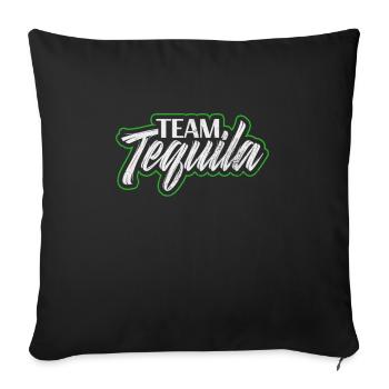 Téquila - Housse de coussin décorative 45 x 45 cm - noir - Devant