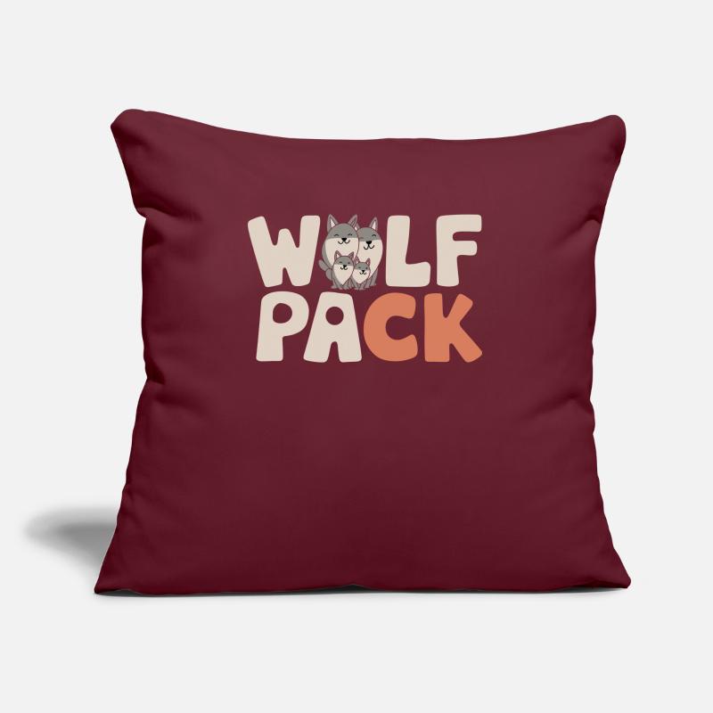 Wolf Group Design Wolf Pack Sofa pillowcase 17,3'' x 17,3'' (45 x 45 cm)