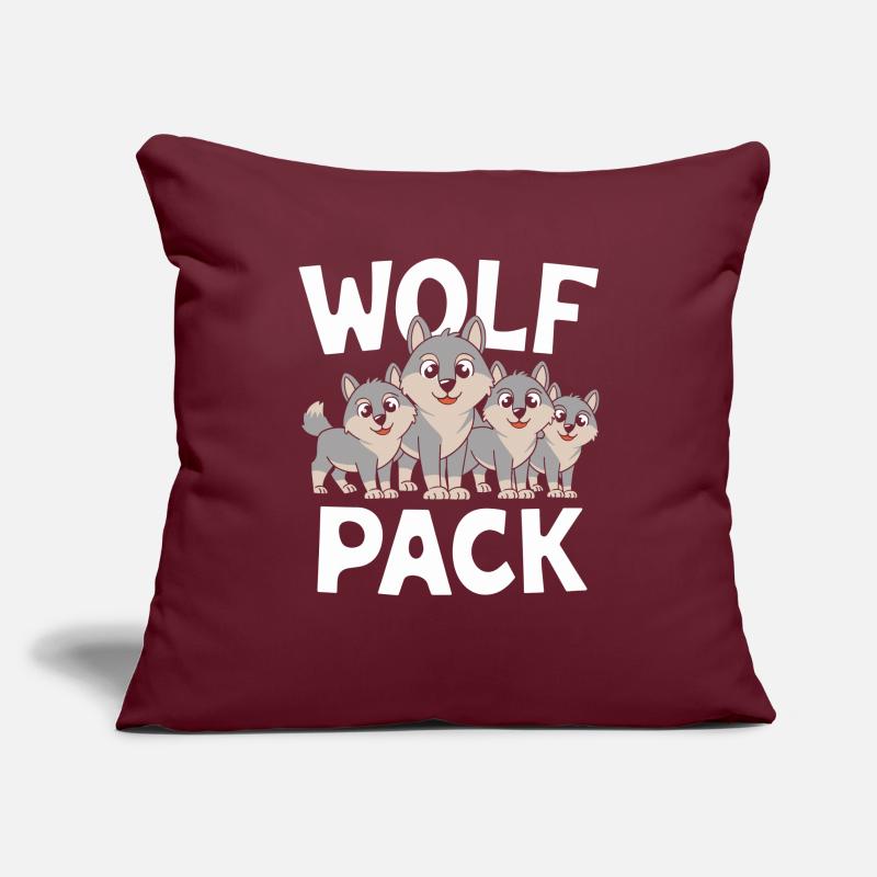 Wolf Group Design Wolf Pack Sofa pillowcase 17,3'' x 17,3'' (45 x 45 cm)