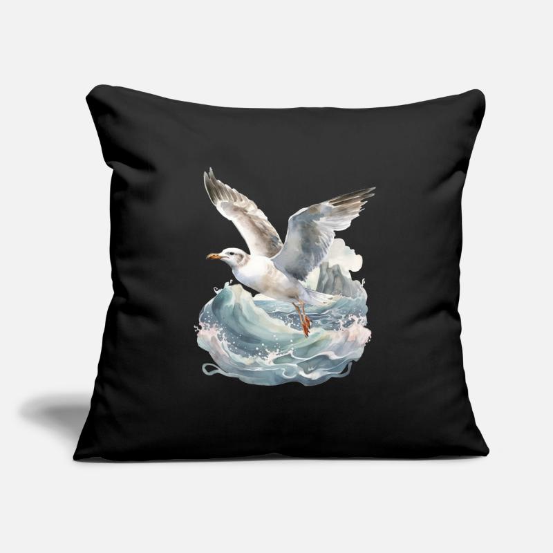Möwen Möwe Seevögel Seevogel Meer maritim Sofakissenbezug 45 x 45 cm
