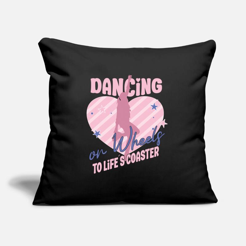 Rollerskater Party Dancing On Wheels Gift Idea Sofakissenbezug 45 x 45 cm