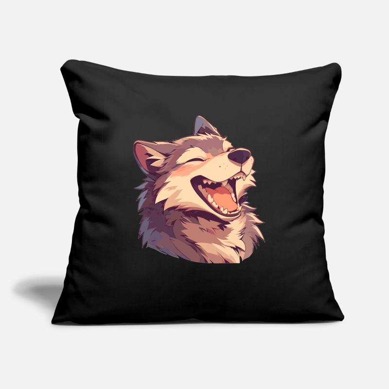 Wölfe Wolf Sofakissenbezug 45 x 45 cm