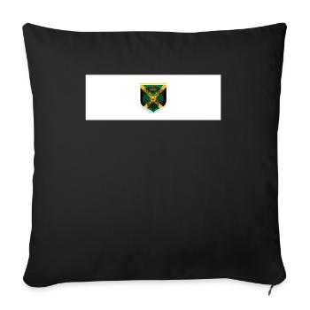 Jamaïque Jamaïque Rasta Raggea Drapeau Rastafari - Housse de coussin décorative 45 x 45 cm - noir - Devant