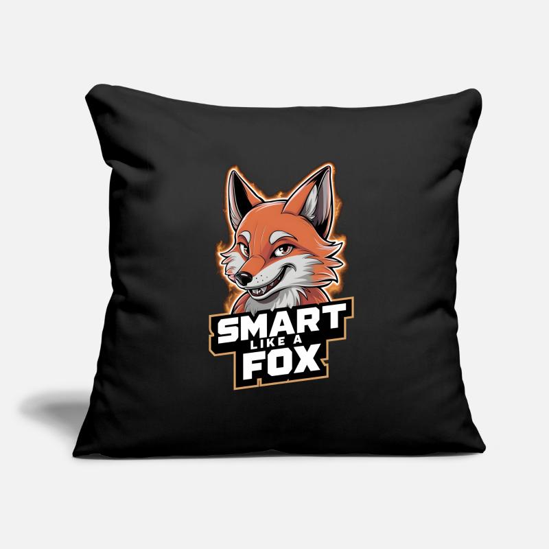 Smart like a fox Sofa pillowcase 17,3'' x 17,3'' (45 x 45 cm)