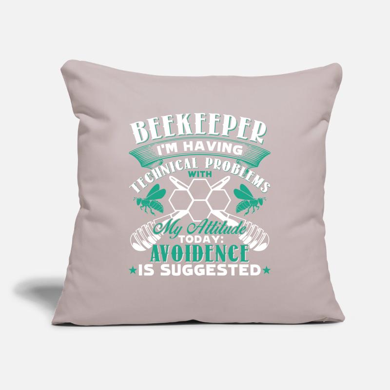Beekeeper I'm Having Technical Problems Sofa pillowcase 17,3'' x 17,3'' (45 x 45 cm)