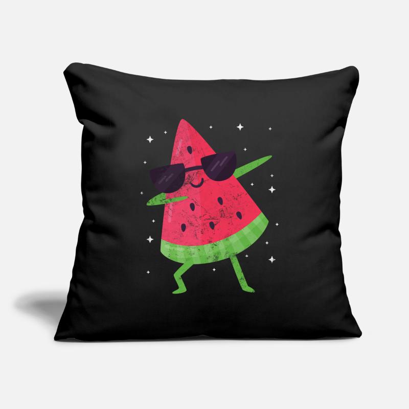 Pastèque Housse de coussin décorative 45 x 45 cm