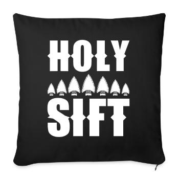 Arrowheads Collectible Arrowheads Collection - Sofa pillowcase 17,3'' x 17,3'' (45 x 45 cm) - black - Front