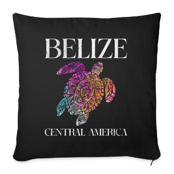 Belize - Sofakissenbezug 45 x 45 cm - Schwarz - Vorne