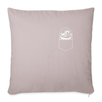 Christmas Ball Christmas - Sofa pillowcase 17,3'' x 17,3'' (45 x 45 cm) - light taupe - Front