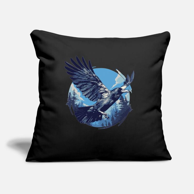 Crows Crow Sofa pillowcase 17,3'' x 17,3'' (45 x 45 cm)