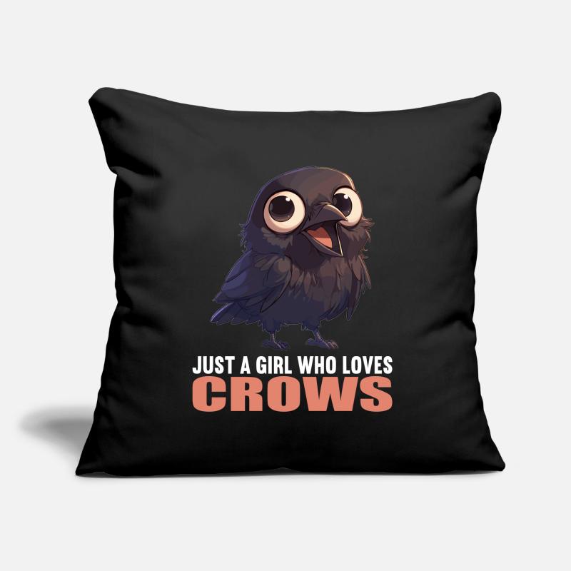 Crows Crow Sofa pillowcase 17,3'' x 17,3'' (45 x 45 cm)