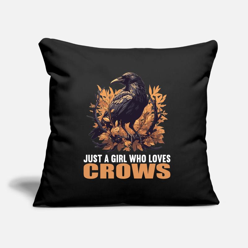 Crows Crow Sofa pillowcase 17,3'' x 17,3'' (45 x 45 cm)