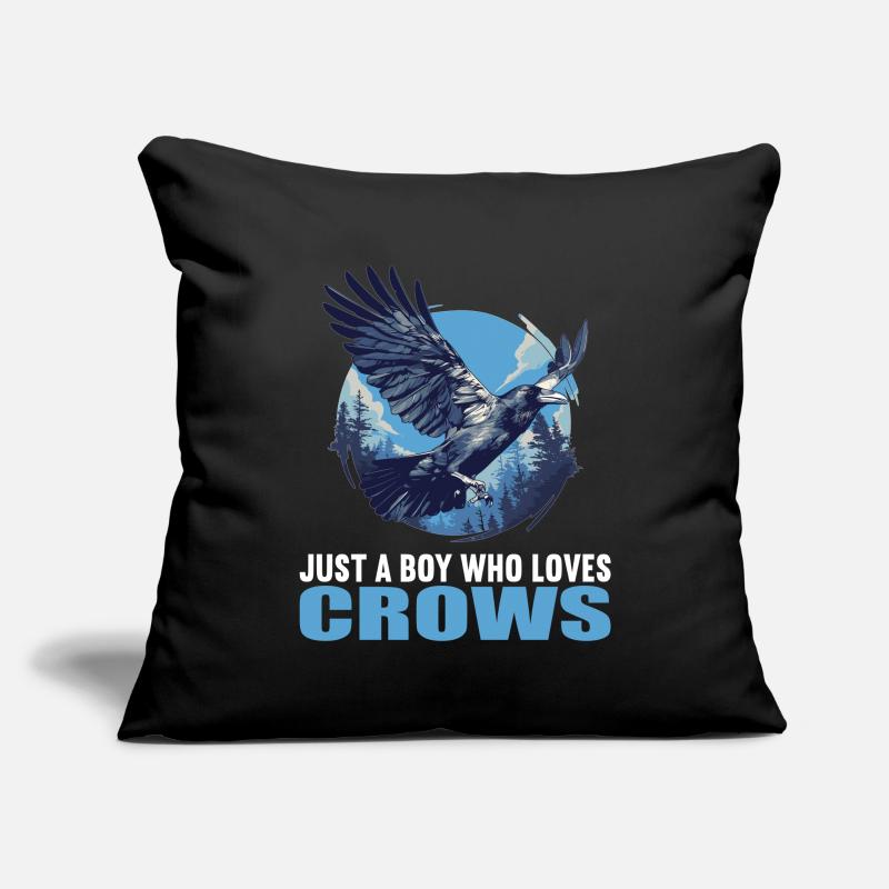 Crows Crow Sofa pillowcase 17,3'' x 17,3'' (45 x 45 cm)