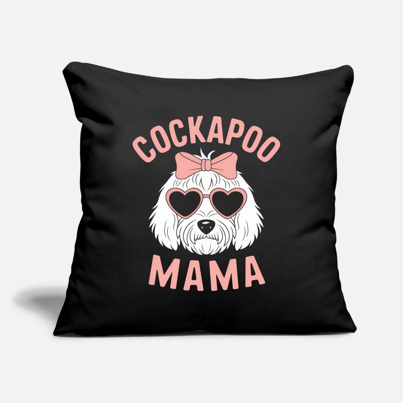 Cockapoo Spruch Mama Lustiges Cockapoo Geschenk Sofakissenbezug 45 x 45 cm