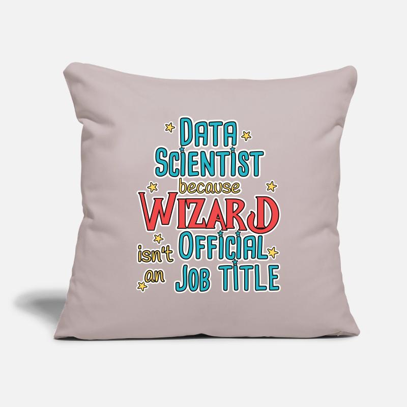 Data Scientist Wizard Data Science Sofakissenbezug 45 x 45 cm