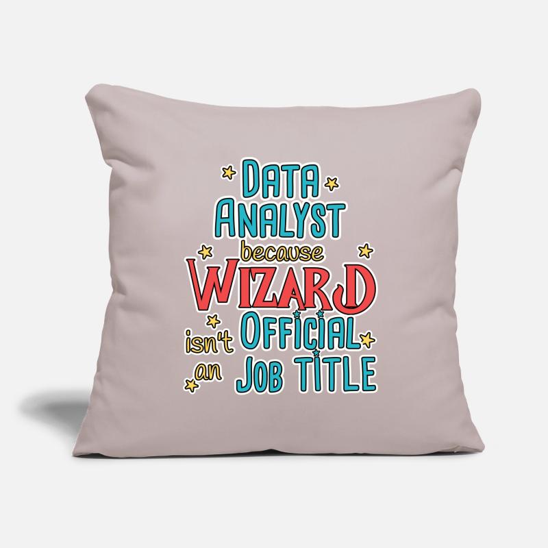 Assistant Data Analyst Housse de coussin décorative 45 x 45 cm