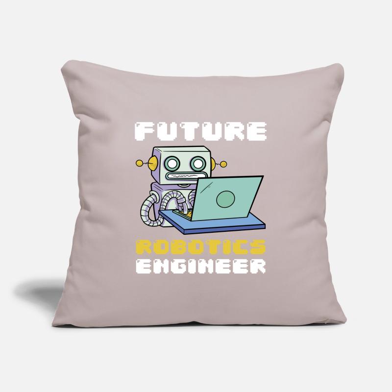 Future Robotics Engineer Robot Laptop Sofa pillowcase 17,3'' x 17,3'' (45 x 45 cm)