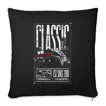 I'm Not Old I'm Vintage Classic Car Born In 2001 - Sofa pillowcase 17,3'' x 17,3'' (45 x 45 cm) - black - Front