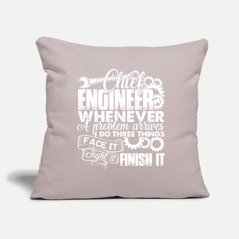 Chief Engineer Solves Problem Sofa pillowcase 17,3'' x 17,3'' (45 x 45 cm)